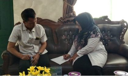MAN 1 Bantul Terima Kunjungan Rekanan Kontrak Jasa Kebersihan