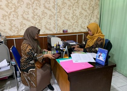 Perkuat Akuntabilitas BMN, KTU Bersama Staf Pengelola BMN MAN 1 Bantul Berkonsultasi ke Kanwil Kemenag DIY