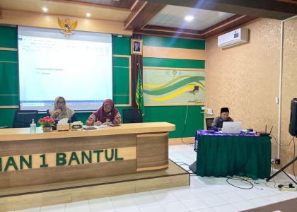 MAN 1 Bantul Gelar Rapat Koordinasi Baksos, Perkuat Sinergi dan Kepedulian Sosial