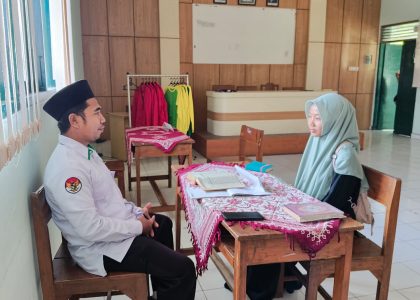 Tes Wawancara dan Validasi Berkas JPTT PMBM MAN 1 Bantul Berlangsung Lancar