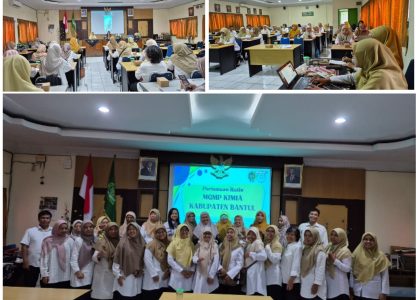 Guru MAN 1 Bantul Ikuti MGMP Kimia Kabupaten Bantul Bahas Resiliensi Akademik