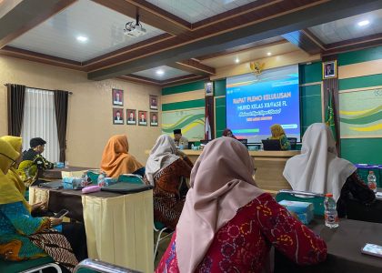 Penentuan Kelulusan Berlangsung Khidmat, MAN 1 Bantul Gelar Rapat Pleno Kelas XII/Fase FL