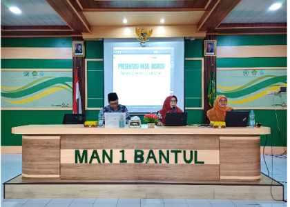 MAN 1 Bantul Gelar Penyusunan Draf Kurikulum Satuan Pendidikan (KSP) Bersama Pengawas