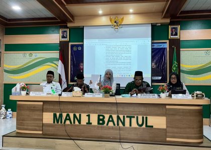 Anita Isdarmini Berikan Penguatan dalam Uji Publik Kurikulum MAN 1 Bantul
