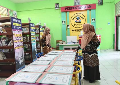 Pastikan Kelancaran ASAT, Kepala MAN 1 Bantul Monitoring Administrasi Ruang