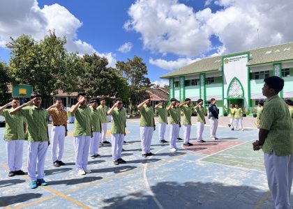MAN 1 Bantul Gelar Seleksi Petugas Upacara Sambut Hari Kemerdekaan Republik Indonesia
