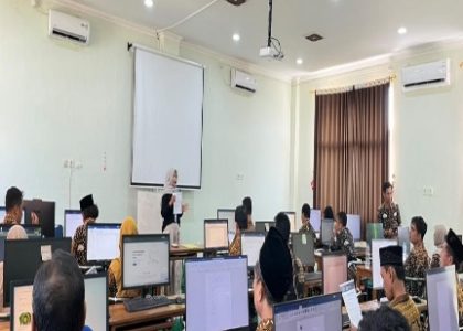 Ujian Kecakapan IT PPPK Kemenag Bantul Digelar Serentak di Tiga Laboratorium Komputer MAN 1 Bantul