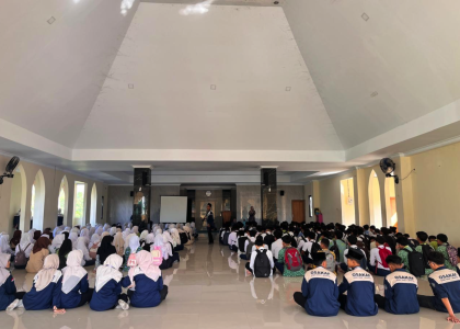 Calon Murid Baru Ikuti Pembekalan MATAMUDA MAN 1 Bantul Tahun Ajaran 2026/2027