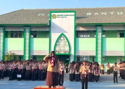 MAN 1 Bantul Gelar Upacara Bendera Peringati Hari Pramuka ke-65