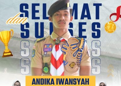 Murid MAN 1 Bantul Terpilih sebagai Petugas Penjemput Pembina Upacara Hari Pramuka ke-65