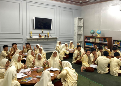Perpustakaan DarulIlmi MAN 1 Bantul Jadi Ruang Belajar Nyaman, Kelas X E4 Ikuti KBM Matematika