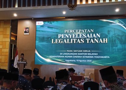 Kepala MAN 1 Bantul Ikuti Arahan Kakanwil Kemenag DIY tentang Penyelamatan Aset Negara
