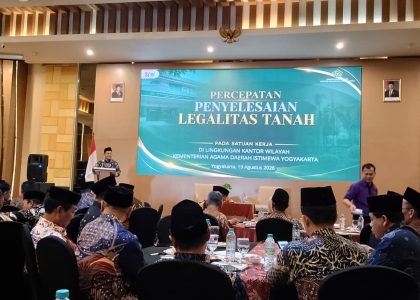 MAN 1 Bantul Dukung Percepatan Penyelesaian Legalitas Tanah Madrasah dan KUA di DIY