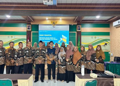 Optimalkan Platform Skolla, MAN 1 Bantul Gelar Bimtek Persiapan Sukses TKA 2026