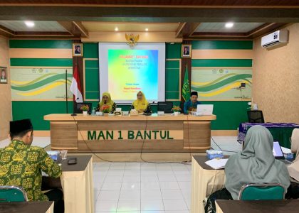 MAN 1 Bantul Matangkan Persiapan Launching Pemilos Serentak melalui Rapat Koordinasi