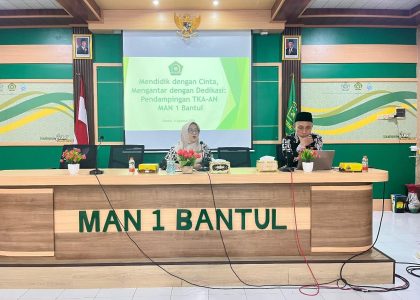 “Mendidik dengan Cinta, Mengantar dengan Dedikasi”: Guru MAN 1 Bantul Siap Kawal Murid Hadapi TKA