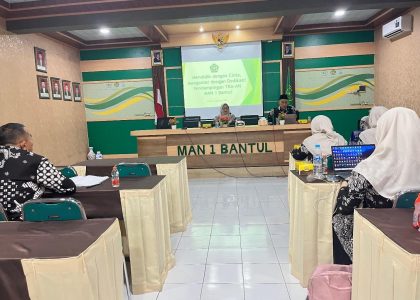 MAN 1 Bantul Gelar Rapat Koordinasi Tim Sukses TKA, Siapkan Pendampingan Terstruktur bagi Murid