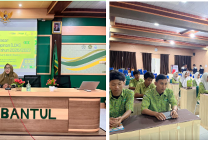 OSIM MAN 1 Bantul Adakan Latihan Dasar Kepemimpinan