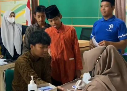 MAN 1 Bantul Gelar Cek Kesehatan Gratis Bersama Puskesmas Bantul II