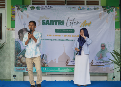 Santri LiterArt Meriahkan Hari Kedua HSN dan Bulan Bahasa 2026 di MAN 1 Bantul