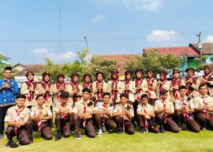 24 Murid MAN 1 Bantul Wakili Gerakan Pramuka dalam Upacara Kesaktian Pancasila di Lapangan Paseban, Bantul
